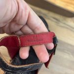 Bed Stu Fabiola Black Lux Distressed Leather Platform Sandal Photo 8