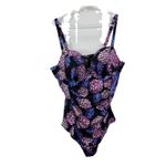 Torrid Pink Purple Pineapple Push Up Demi Slim Fix Underwire Swimsuit Size 2X Photo 4