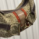 Mondani. Brown and Tan Designer Shoulder Bag Photo 7