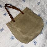 Madewell Transport Tan Canvas Tote Bag Photo 3