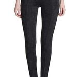 Andrew Marc Black Super Soft Stretch Faux Suede Pants Size Medium Photo 0