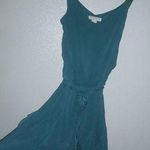 Jonathan Martin  12 Silk Forest Green Dress Photo 0
