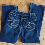 Silver Jeans Silver Suki Flap Jeans Women's 30x30 Dark Wash Surplus Boot Cut Western Y2K Photo 4