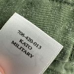 Rails Kato Military Button Up Shirt Jacket Shacket Olive Green Stars Size Medium Photo 3