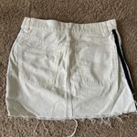 Pull & Bear White Jean Skirt Photo 1