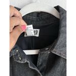 Chico's  Black Denim Jacket Embroidered‎ Beaded Boho Western Vintage Size Large Photo 4