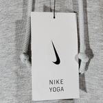 Nike Yoga Women's Dri-Fit Gray Cropped Hoodie Sweatshirt Training XL Photo 6