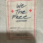 We The Free  Beige Suede Leather Vest Size Small Photo 2