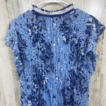 Poupette St Barth Sasha Mini Dress French Blue sz S Tassels Vacation Boho Resort Photo 10