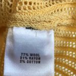 St. John Yellow knit sweater sleeveless tank top Women’s Size S Small Photo 3