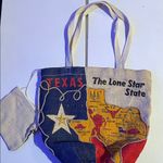 Texas burlap tote bag Tan Photo 6