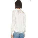 Frame  Gillian Blouse Off White Size Medium New with‎ Tags Photo 3