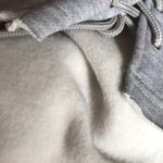 Glamorous  Grey Plush Lace Up Side Sweatshirt Nee With Tags Cozy Fall New Tags Photo 2