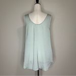 Miss Me Sage Green Beaded Embellished Sleeveless Tank Top Photo 6