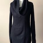 Divided | Black Cowl Neck Mini Sweater Dress Sz EU 40 Photo 0