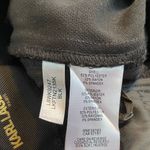 Karl Lagerfeld Slim Fit Straight Leg Mid Rise Career Work Pant in Black Size 4 Photo 10