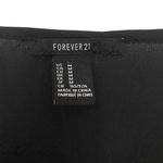 Forever 21 SZ M lightweight fit and flare black blouse Photo 3