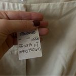 Madewell Square Neck Drapey Twill Vest Muted Stone Cream Tan Beige NWT Size 14 Photo 4