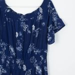 City Chic Womens Floral Off The Shoulder Smocked Maxi Dress Size S/16 Boho Photo 1