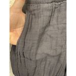Cloth & Stone  Jumpsuit Womens Medium Black Sleeveless High Neck Cropped Pockets‎ Photo 4