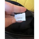 Giorgio Armani  vintage fabric with Leather Hand Bag Photo 6