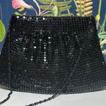 Vintage 1980s/1990s black chain mail purse Photo 1