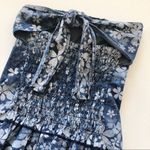 La Cotonniere Demin Floral Dress Photo 2