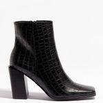 Nasty Gal Snakeskin Booties Photo 0