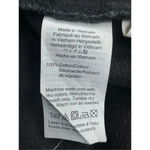 Madewell Mini Denim Skirt 25 High Rise A-Line Black Wash Cutout Raw Hem 70s Photo 7