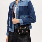 Coach Disney X Mini Jamie Camera Bag with Holiday Print Black Multi CN027 Photo 9