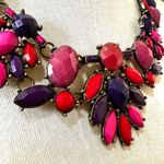 Pink purple red statement necklace Pink Photo 3