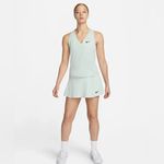 Nike Women's Dri-FIT Victory Flouncy Tennis Skort NWT Light Silver SIZE XL Photo 2