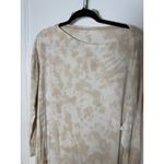 Lululemon Back in Action Long Sleeve Brown White Lightweight T-shirt Women's 12 Photo 2