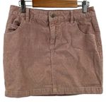 BDG  Corduroy Mini Skirt Peach Size 0 Photo 0