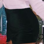 American Threads Black Velvet Wrap Skort Photo 0