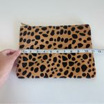 Leopard Print Clutch Cow Leather Brown Photo 7
