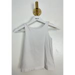 Free People Clean Lines Crop Tank in White Size Medium/Large Photo 8