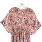 World Market Peach Floral Tassel V Photo 1