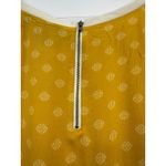 Anthropologie Maeve Mustard Yellow Dotted Print Long Sleeve Boat Neck Top 12 Photo 6