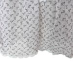 Gunne Sax Vintage 70s White Floral Dress & Cardigan Sz 14 Photo 8