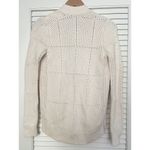 Banana Republic  Cream Thick Knit Open Front 90s Preppy Cardigan Sweater size XS Photo 2