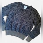 FOR THE REPUBLIC  spotted leopard pattern sweater women’s large Photo 0