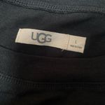 UGG  long sleeve side‎ tie tunic, black size large Photo 4