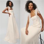 Reformation NWT Balsam Maxi Dress Ivory Size 4 Photo 1