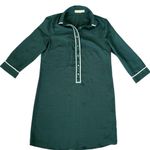 Pins and Needles Women's Long Sleeve Button Down Sleepshirt Green S Photo 0