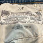 Levi's 501 original denim short. Size 32 plus size Photo 7