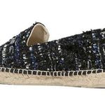 Manebi Women's Hamptons Espadrille Flat Size 9.5 Blue Photo 1