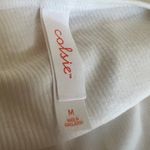 Colsie Women's White Corset Front Bodysuit Photo 1