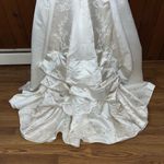 Gorgeous Vintage 90s Exclusive Bridals 2 Tone Wedding Gown! White Size 10 Photo 6