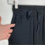Zyia  Don’t Wake Me joggers black waffle Knit size XS Photo 2